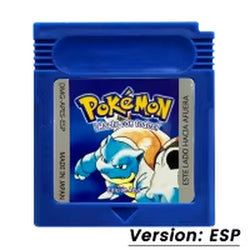 GBC Game Pokemon Series 16 Bit Video Game Cartridge Console Card Red Blue Crystal Golden Green Silver Yellow USA/FRA/ESP/ITA/NOE