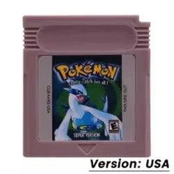 GBC Game Pokemon Series 16 Bit Video Game Cartridge Console Card Red Blue Crystal Golden Green Silver Yellow with Multi-Language