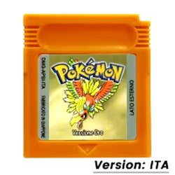 GBC Game Pokemon Series 16 Bit Video Game Cartridge Console Card Red Blue Crystal Golden Green Silver Yellow USA/FRA/ESP/ITA/NOE