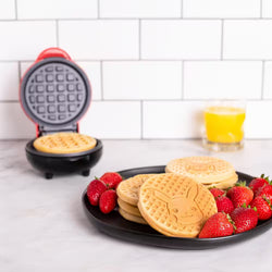 Pokemon 'Pikachu' Red and Yellow Mini American Waffle Maker