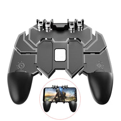 AK66 Mobile PUBG Controller Six 6 Finger Operating Gamepad Mobile Phone Shooter Trigger Button Joystick