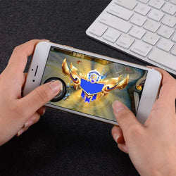 Q8 Mini Mobile Phone Tablet Game Sucker Joystick Rocker Sucker Controller Joypad Button Controller Suction Cup