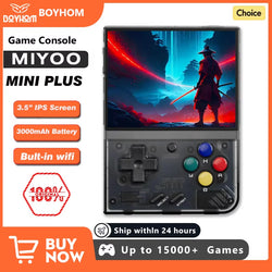 Mini plus Portable Retro Handheld Game Console V2 Mini+ 3.5 Inch IPS Screen Classic Video Game Console Linux System Gift