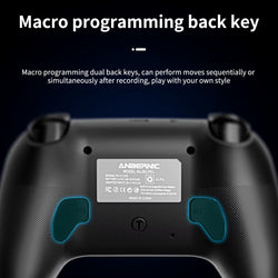 ANBERNIC RG P01 RGP01 Controller Wired Wireless Gamepad RGB  Effect Joystick Bluetooth Game Controller for PC Android IOS