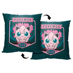 Pokemon Outdoor Jigglypuff Printed Multi-Colored Throw Pillow