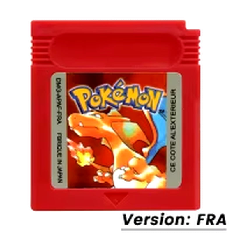 GBC Game Pokemon Series 16 Bit Video Game Cartridge Console Card Red Blue Crystal Golden Green Silver Yellow USA/FRA/ESP/ITA/NOE