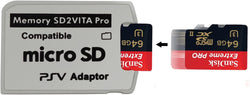 Ultimate Version Sd2Vita 5.0 Memory Card Adapter, PS Vita PSVSD Micro SD Adapter PSV 1000/2000 PSTV FW 3.60 Henkaku Enso System