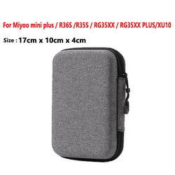 For R36S/R35 plus Game Console Storage Bag EVA Hard Portable Protect Game Accessories Carry Case for R36S Game Console