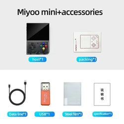 Mini plus Portable Retro Handheld Game Console V2 Mini+ 3.5 Inch IPS Screen Classic Video Game Console Linux System Gift