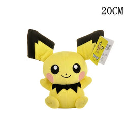 20-25Cm Original Pokemon Plush Toys Cartoon Eevee Espeon Umbreon Jolteon Animal Stuffed Plush Toys Doll Kids Birthday Gift