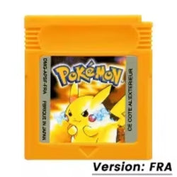 GBC Game Pokemon Series 16 Bit Video Game Cartridge Console Card Red Blue Crystal Golden Green Silver Yellow with Multi-Language