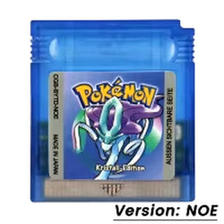 GBC Game Pokemon Series 16 Bit Video Game Cartridge Console Card Red Blue Crystal Golden Green Silver Yellow USA/FRA/ESP/ITA/NOE