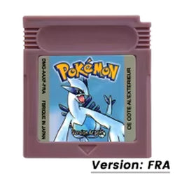 GBC Game Pokemon Series 16 Bit Video Game Cartridge Console Card Red Blue Crystal Golden Green Silver Yellow USA/FRA/ESP/ITA/NOE