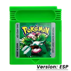 GBC Game Pokemon Series 16 Bit Video Game Cartridge Console Card Red Blue Crystal Golden Green Silver Yellow USA/FRA/ESP/ITA/NOE