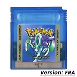 GBC Game Pokemon Series 16 Bit Video Game Cartridge Console Card Red Blue Crystal Golden Green Silver Yellow with Multi-Language